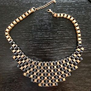 Black and Gold Choker
